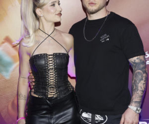 dawno nie widzieliśmy Anny Komorowskiej. Teraz wraz z mężem była na premierze