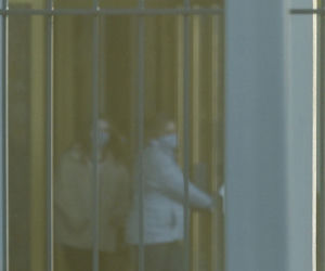 Niedzielna msza podczas kwarantanny w kościele zbudowanym przed Tadeusza Rydzyka
