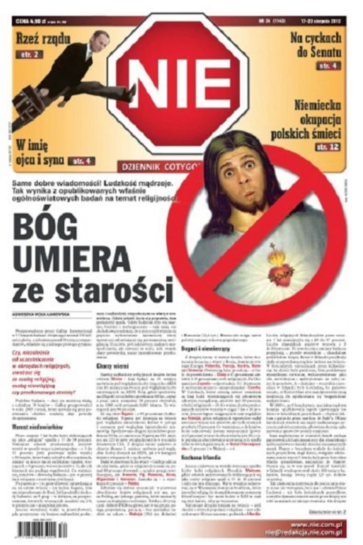 Najbardziej skandaliczne okładki Tygodnika NIE