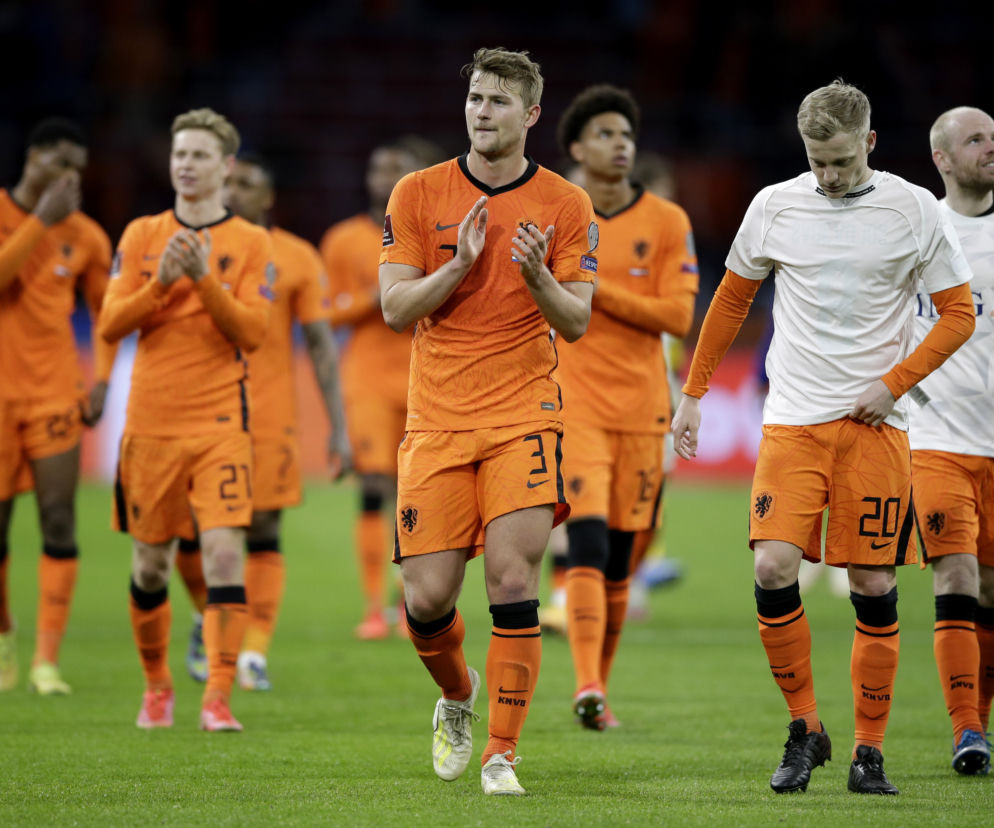 Euro 2021: Reprezentacja Holandii w piłce nożnej