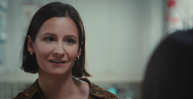 M jak miłość odc. 1889. Agnes (Amanda Mincewicz), Basia (Karina Woźniak)