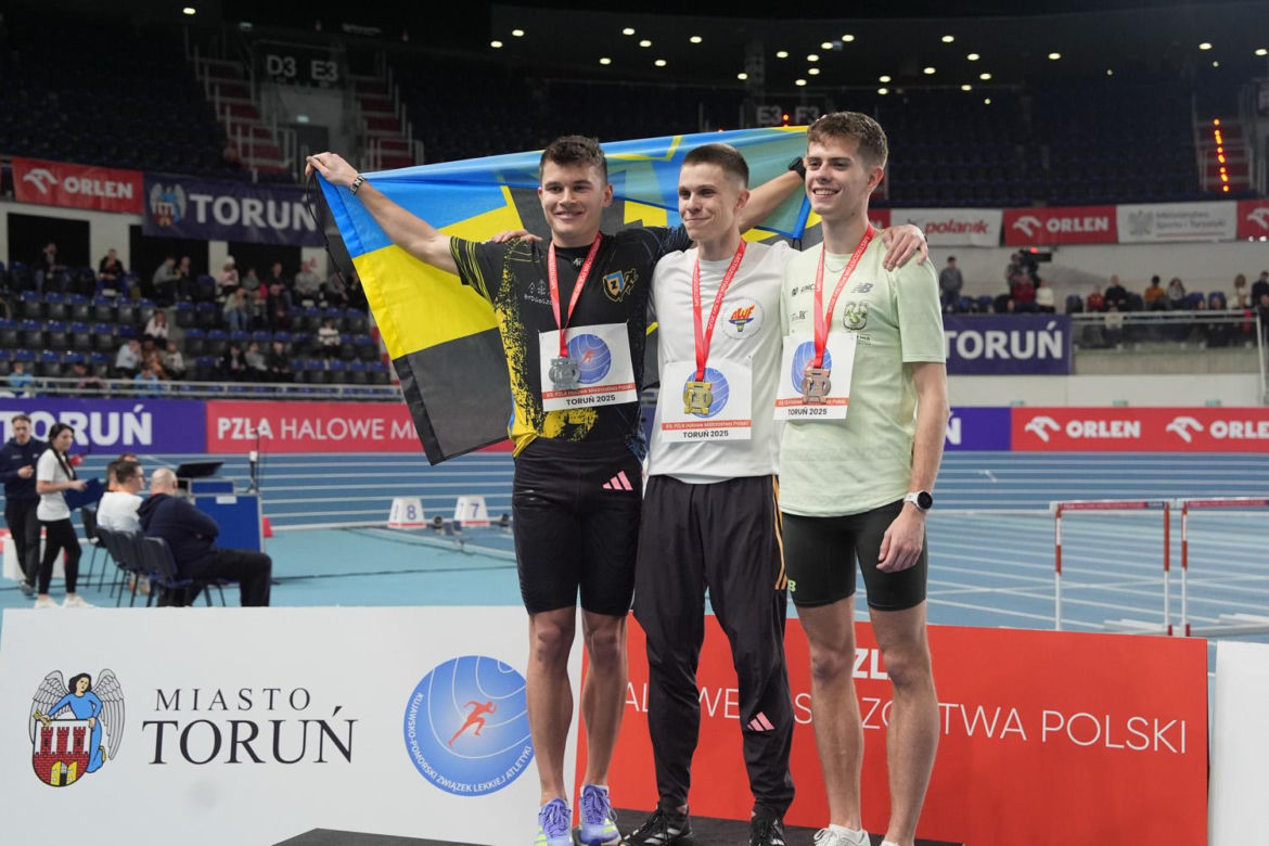 Halowe Mistrzostwa Polski 2025 w Arenie Toruń. Zdjęcia kibiców z trybun i sportowców