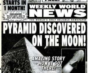 World Weekly News: Piramida na Księżycu