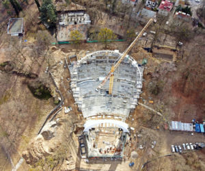Przebudowa Teatru Letniego w Szczecinie - marzec 2021