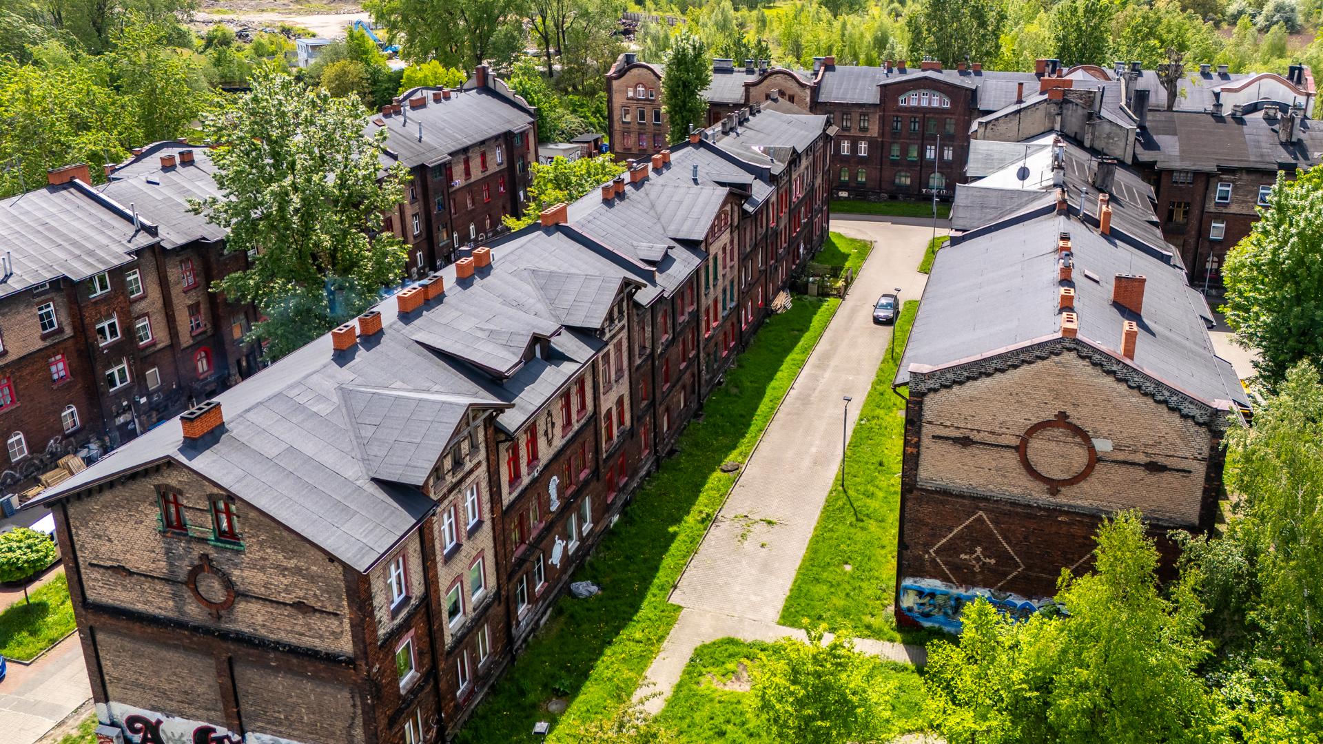 Kaufhaus w Rudzie Śląskiej - luksusowy przedwojenny dom towarowy i osiedle patronackie przy nim