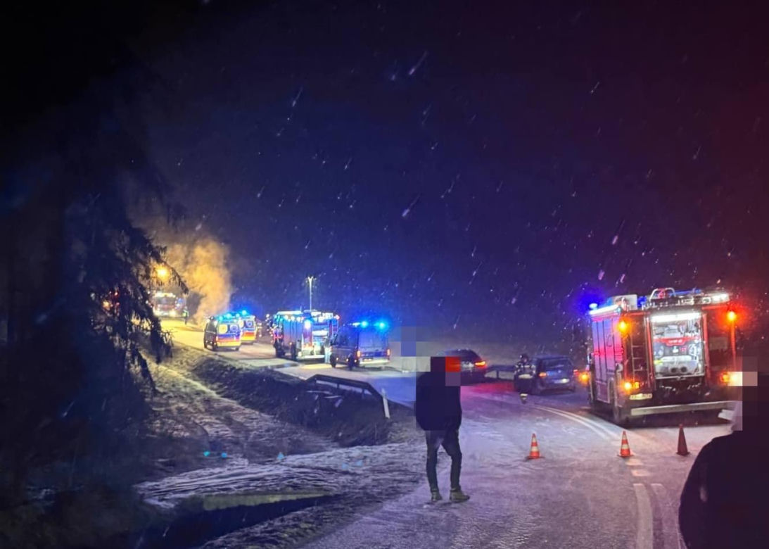 Podhale. Wypadek w Podszkle