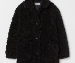 Futerko dla dziewczynki, czarne, H&M