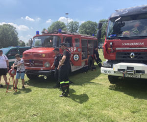 Śmigłowiec, mnóstwo policyjnego sprzętu, a także pokazy na wodzie! Impreza plenerowa dla dzieci w Niepruszewie