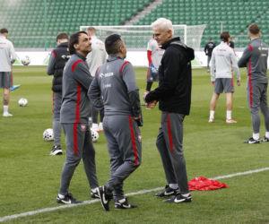 Trening reprezentacji Polski w Warszawie