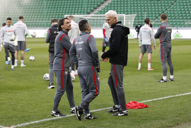 Trening reprezentacji Polski w Warszawie