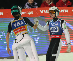 Anze Lanisek i Domen Prevc