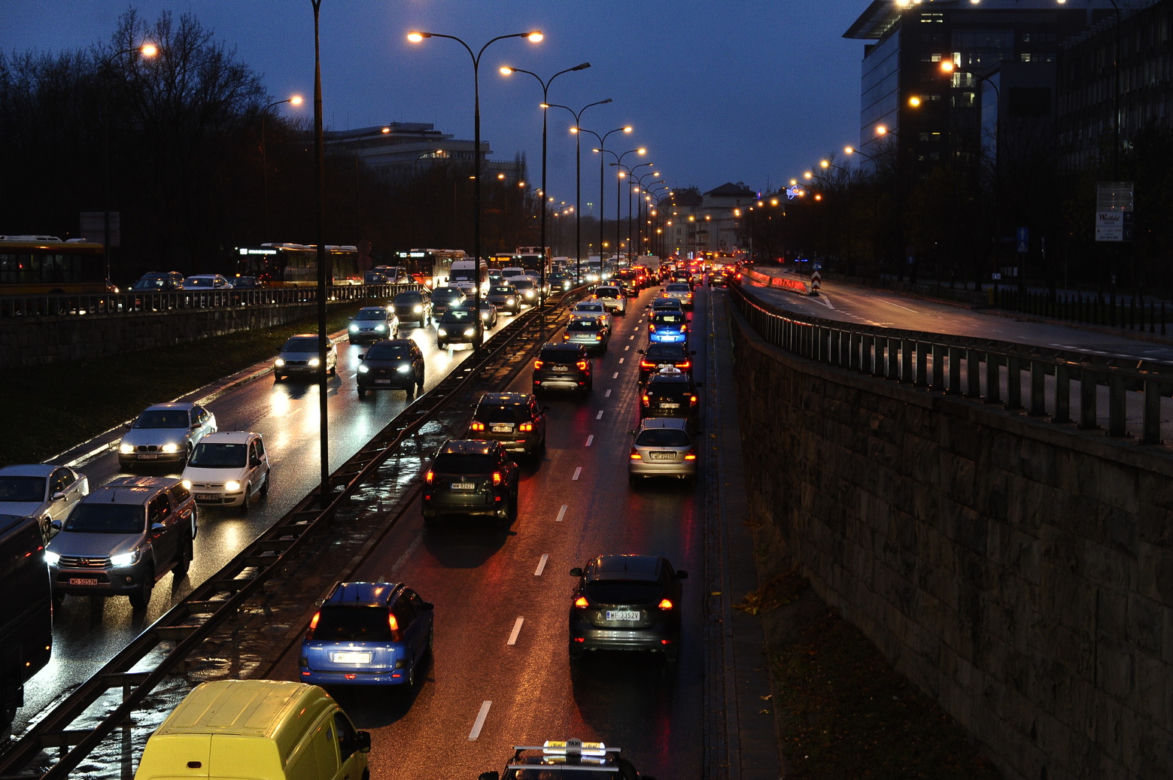  Drogowy paraliż w Warszawie. Miasto stanęło 