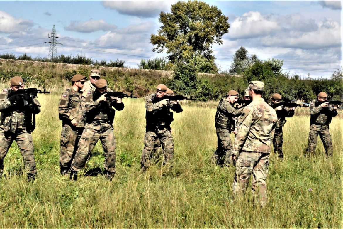 Podkarpaccy "Terytorialsi" ćwiczyli razem z Gwardią Narodową USA