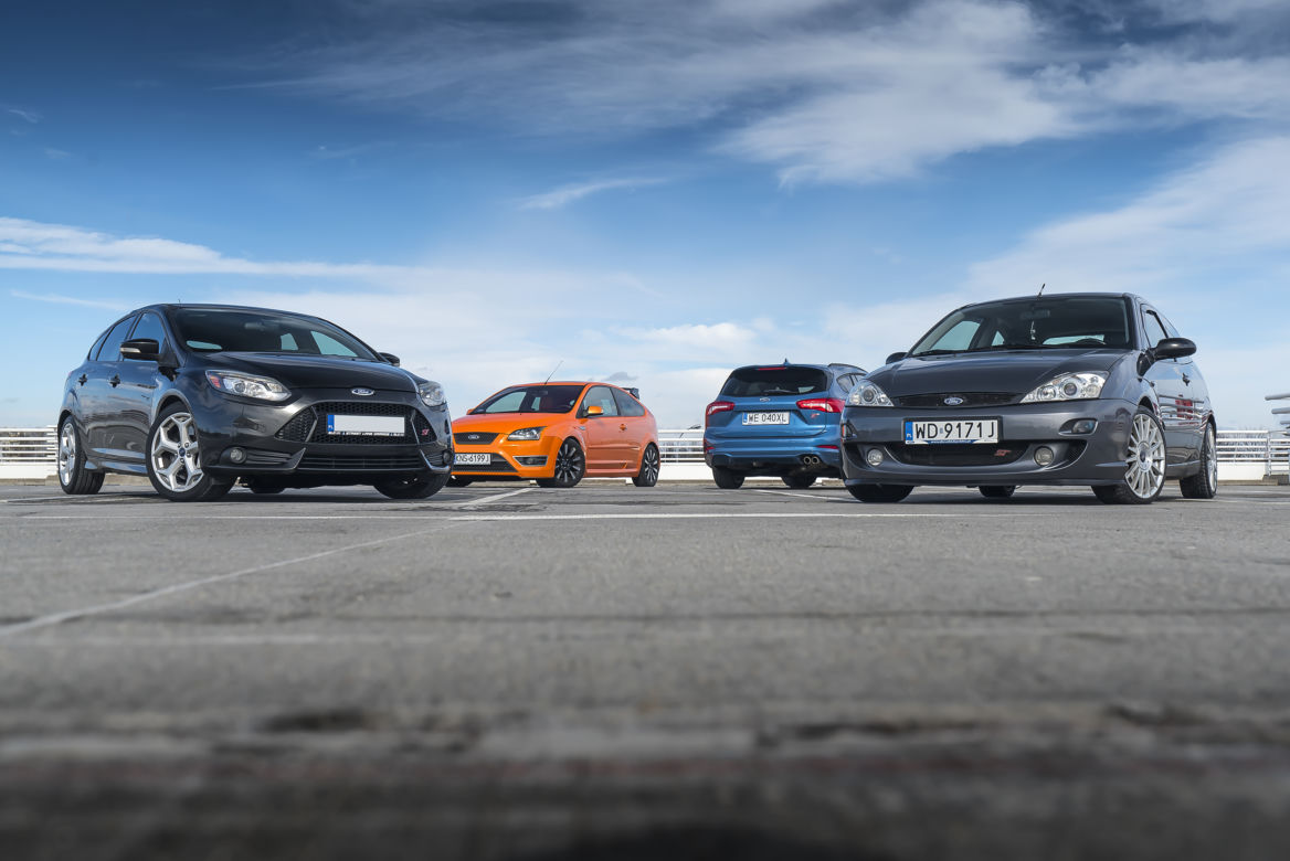 Ford Focus ST - cztery generacje hot-hatcha