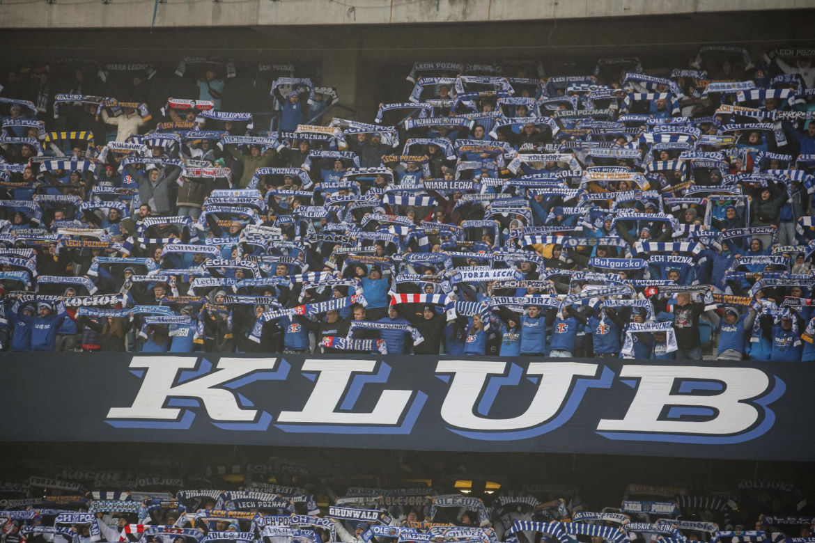  Tak bawili się kibice na meczu Lech Poznań - Piast Gliwice