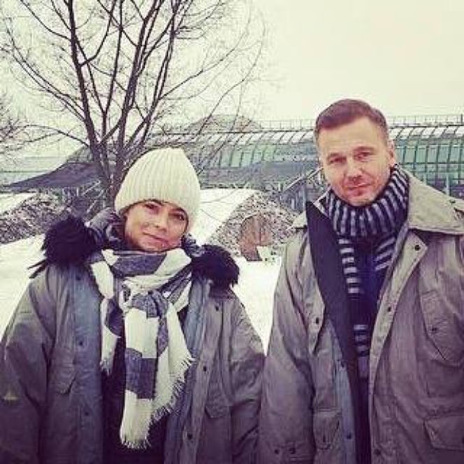 M jak miłość Magda (Anna Mucha) Andrzej (Krystian Wieczorek)