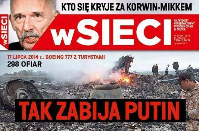 "wSieci" zestawia katastrofę Smoleńską z zestrzelonym Boeingiem