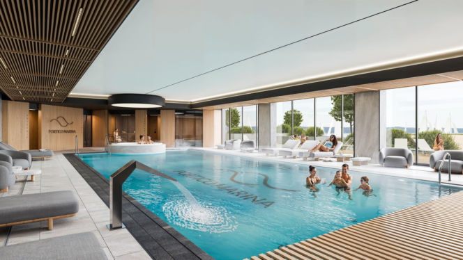 Portico Marina nad Zegrzem - wizualizacja nowej inwestycji