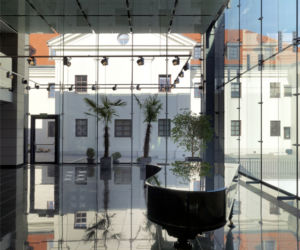 Wnętrze nowej inwestycji we Włocławku  - modernizacja Muzeum Diecezjalnego