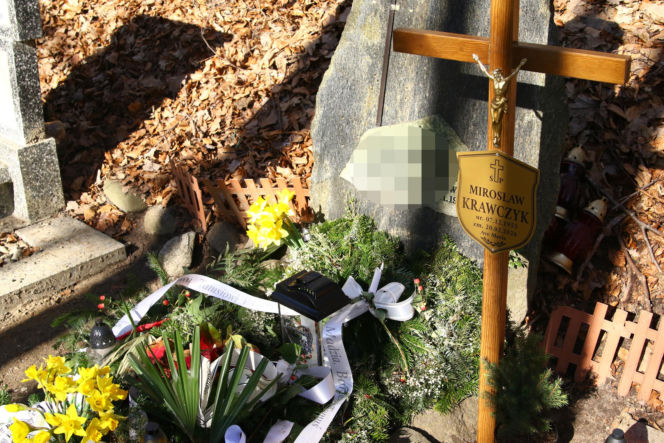 Tak wygląda grób Mirosława Krawczyka w Gdańsku