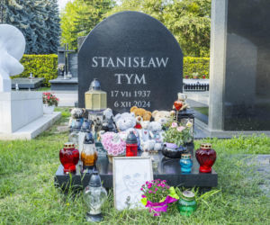 Stanisław Tym - grób