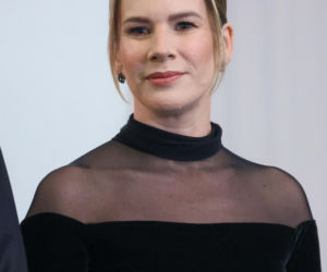 Czarna suknia z prześwitami pierwszej damy rozpaliła Pałac Prezydencki