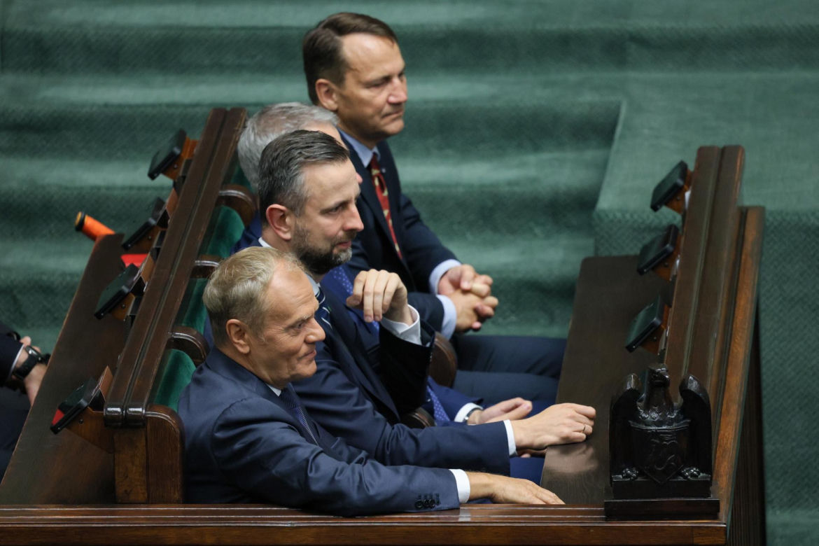 Wszystkie miny Donalda Tuska.