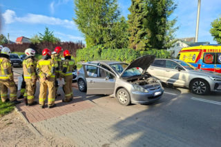 Wypadek w Warszówku
