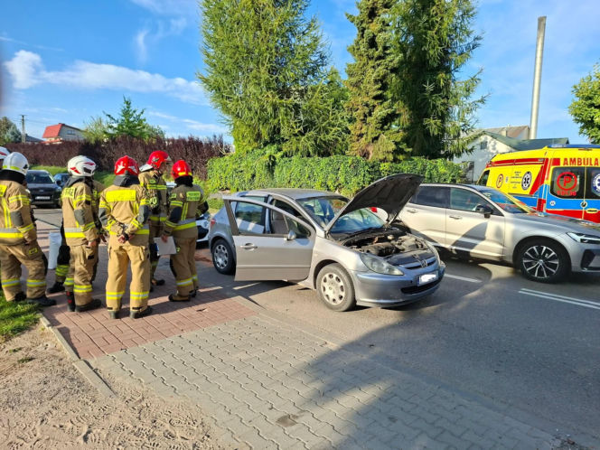 Wypadek w Warszówku
