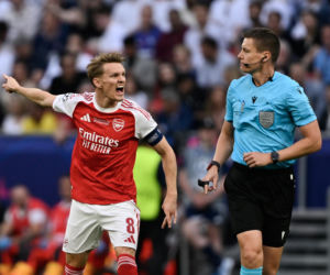 Liga mistrzów. Mecz PSG - Arsenal