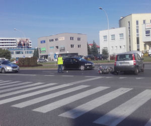 Wypadek przy Millenium Hall w Rzeszowie