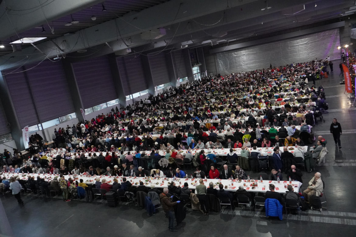 Wigilia Caritas Poznań 2024 