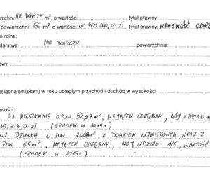 8 Oświadczenie majątkowe wiceprezydenta Tomasza Treli