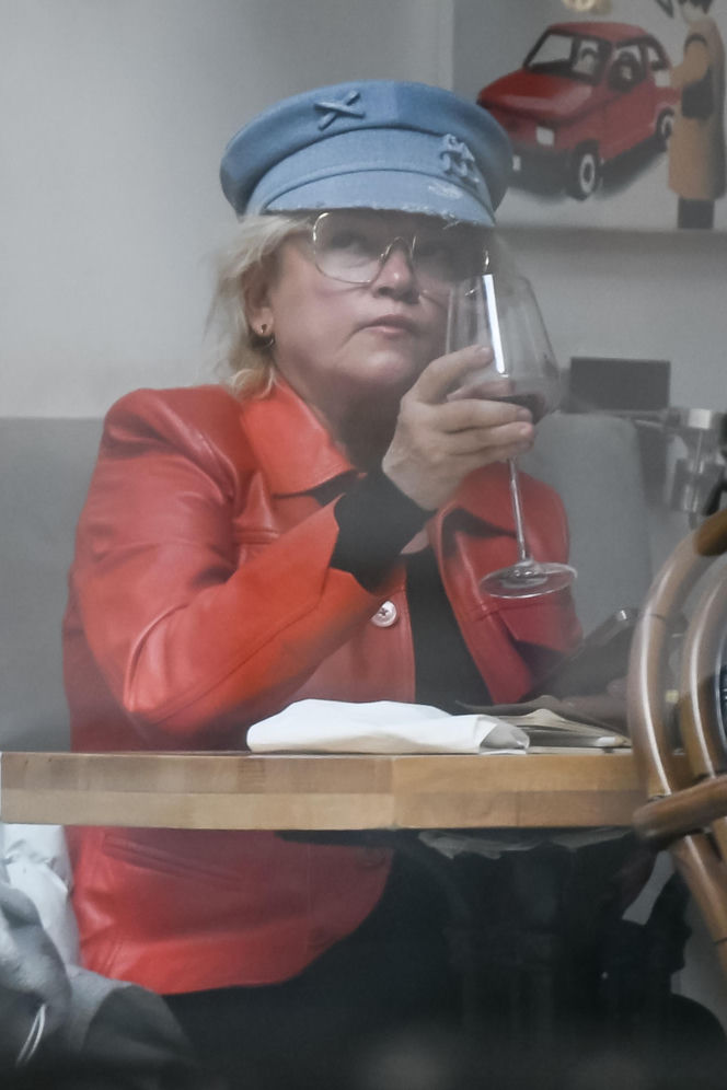 Katarzyna Figura przytula Maćka Musiałowskiego