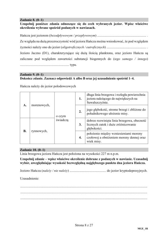 Matura 2020: Geografia. ARKUSZ CKE z geografii odpowiedzi z egzaminu 19.06.2020