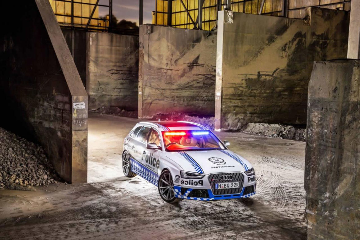 Audi RS4 Avant w służbie australijskiej policji