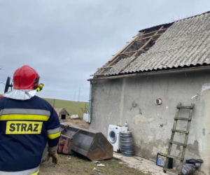 Niż Eunice w Grudziądzu. Straty są ogomne!