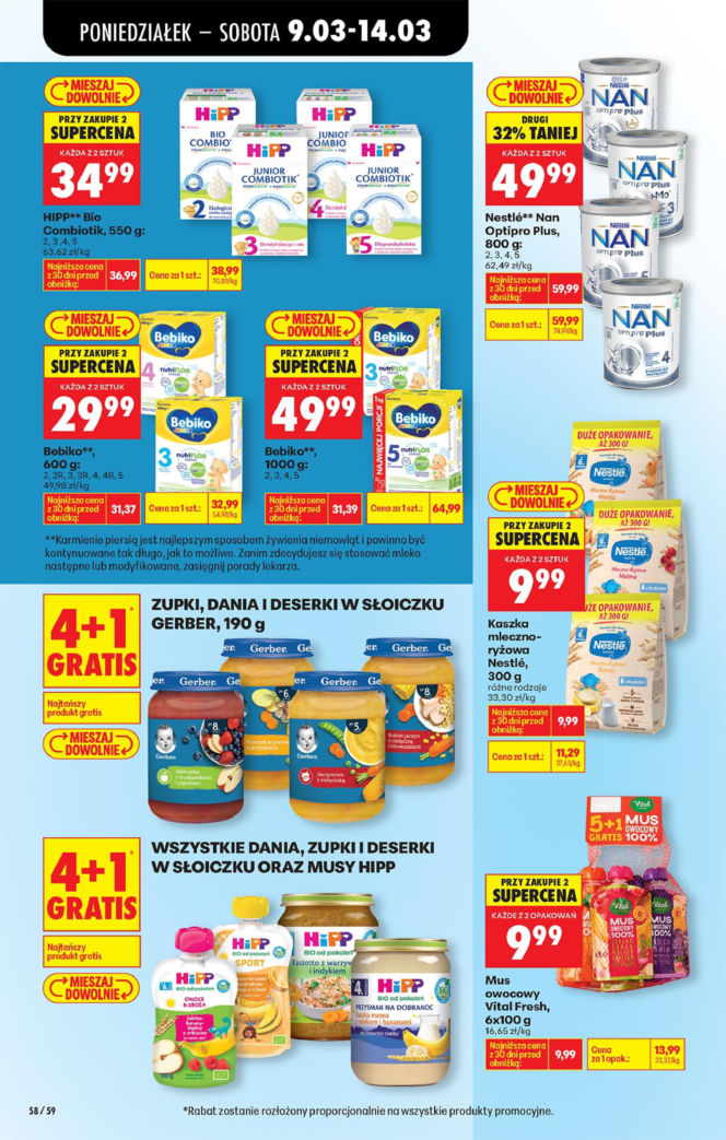 Biedronka - gazetka promocyjna 9.03.2026