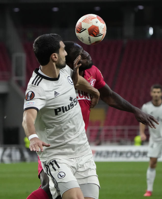 Mecz Spartak - Legia