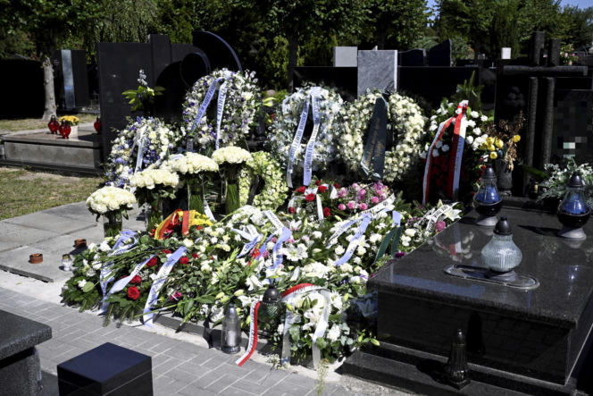 Tak wygląda grób Andrzeja Morozowskiego