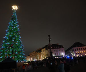 Świąteczna iluminacja 2025/2026 w Warszawie