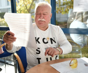 Lech Wałęsa. Wybory samorządowe 2018