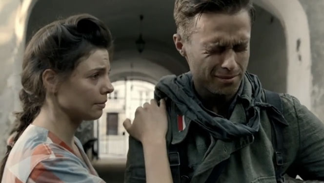 Czas honoru Powstanie 7 sezon odc. 7. Bronek (Maciej Zakościelny), Ruda (Karolina Gorczyca)