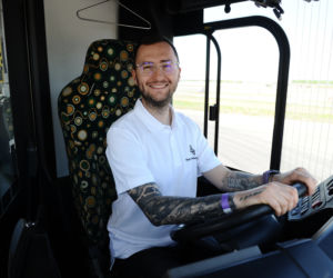 Pachołki latały jak kręgle. Tak wyglądały mistrzostwa kierowców autobusów 