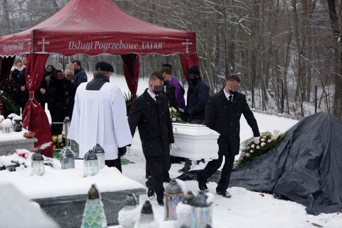 WYSOKA: Pogrzeb Dawida P. Zamordowanego w niedzielę na krakowskich Azorach