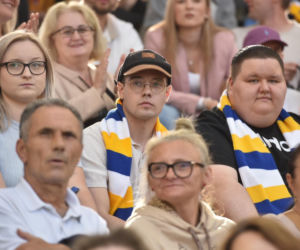 PRES Grupa Deweloperska Toruń - Gezet Stal Gorzów: Zdjęcia kibiców z meczu 7. kolejki PGE Ekstraligi na Motoarenie