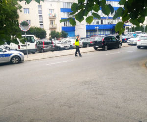 Wypadek na ul. Słowackiego w Rzeszowie