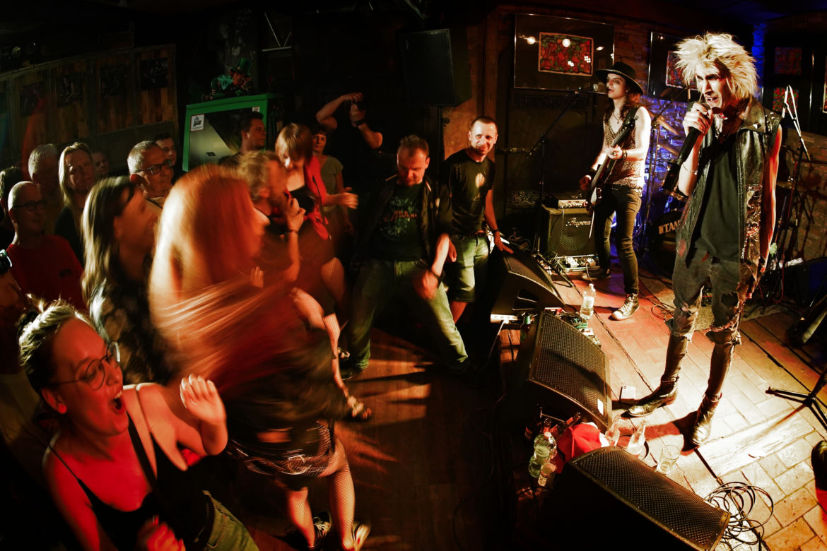 Energetyczny koncert Wildstreet w toruńskim Hard Rock Pubie Pamela