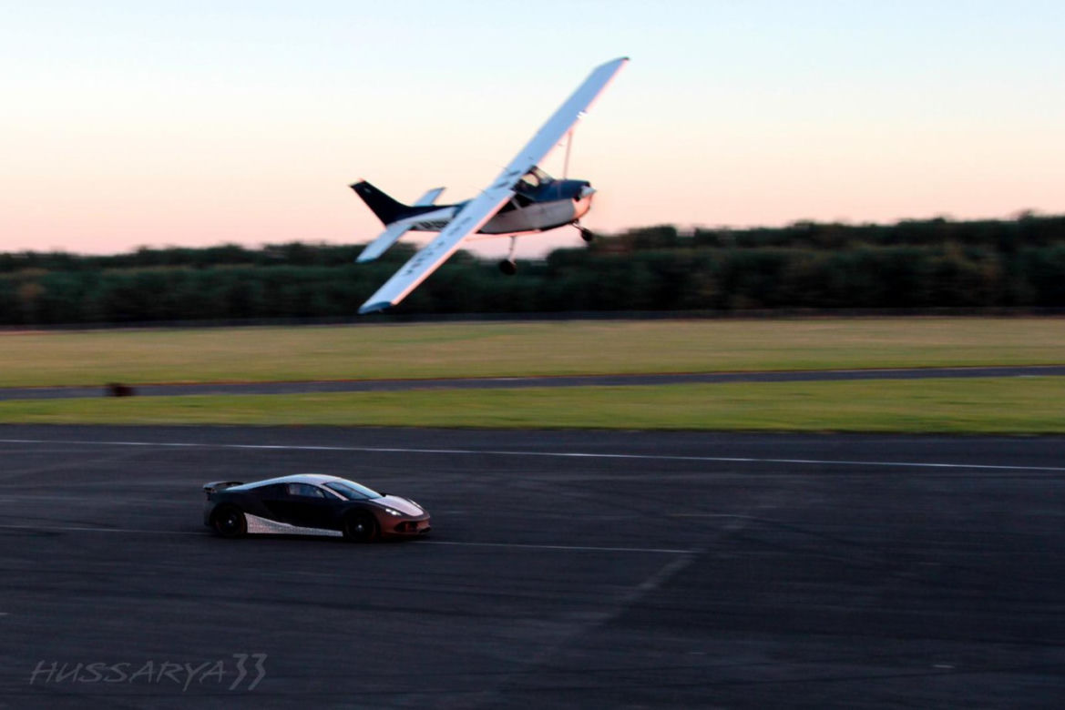 Arrinera Hussarya podczas testów