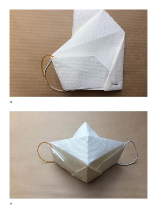 Maseczka ochronna origami - prosta, tania do szybkiego zrobienia w domu